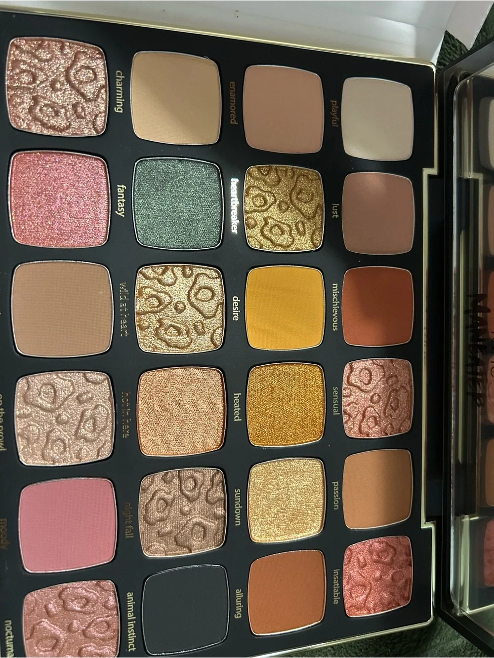 Tarte Maneater Eyeshadow Palette - Warm Pink & Gold Shades “After Dark”